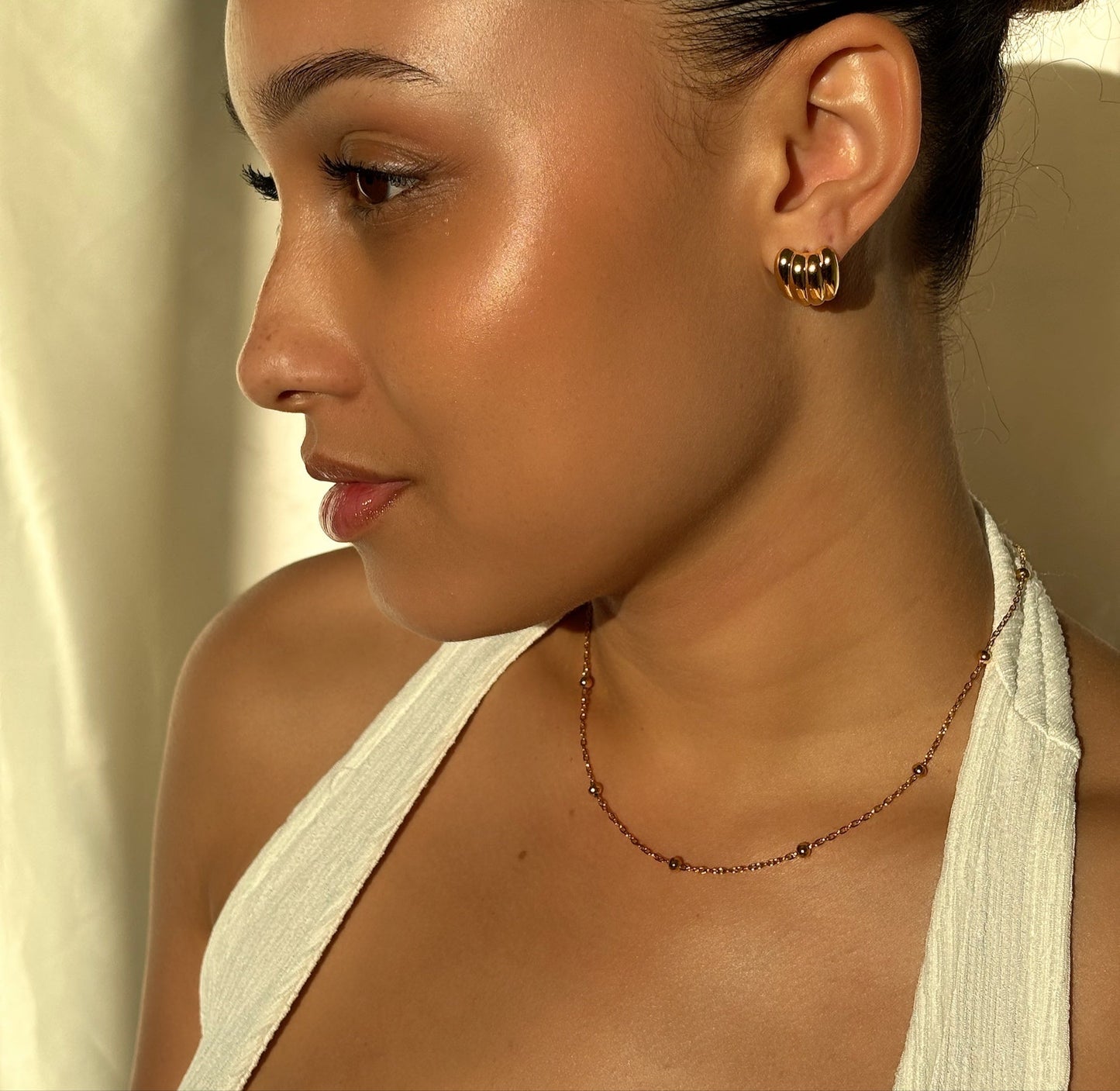 Boucle d'oreille Aura