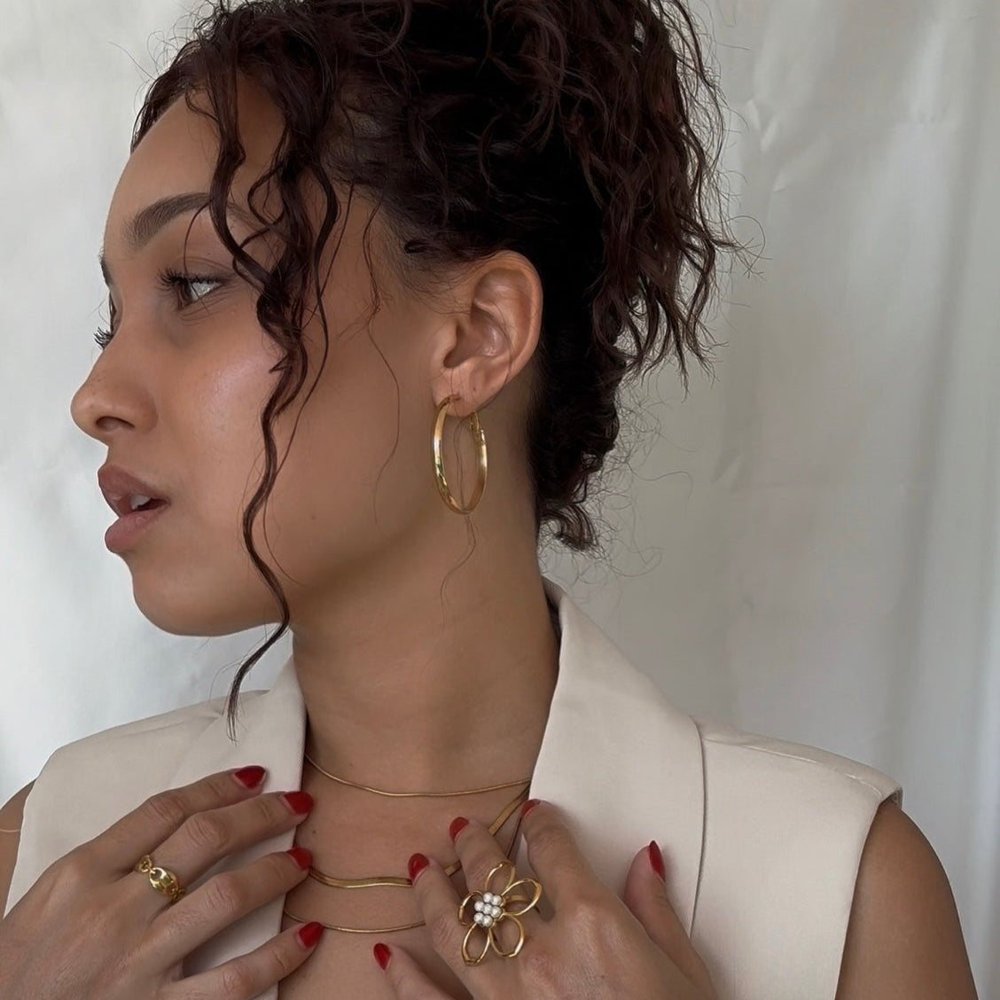 Boucle d'oreille Mira