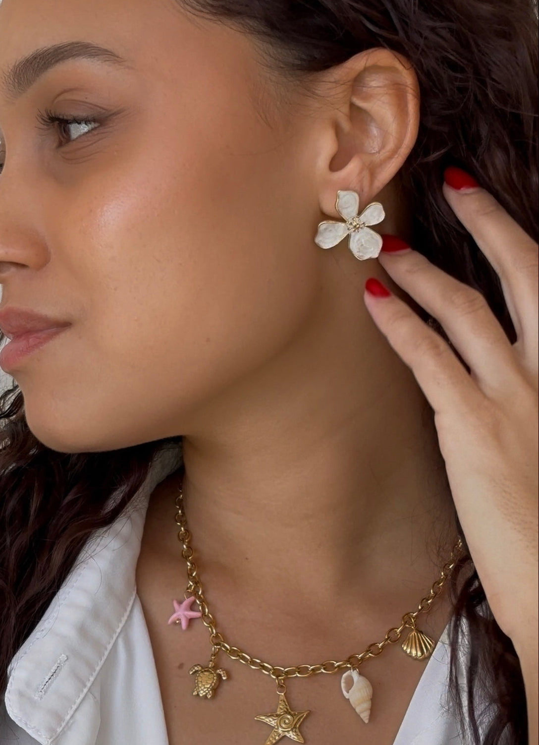 Boucle d'oreille Amélia