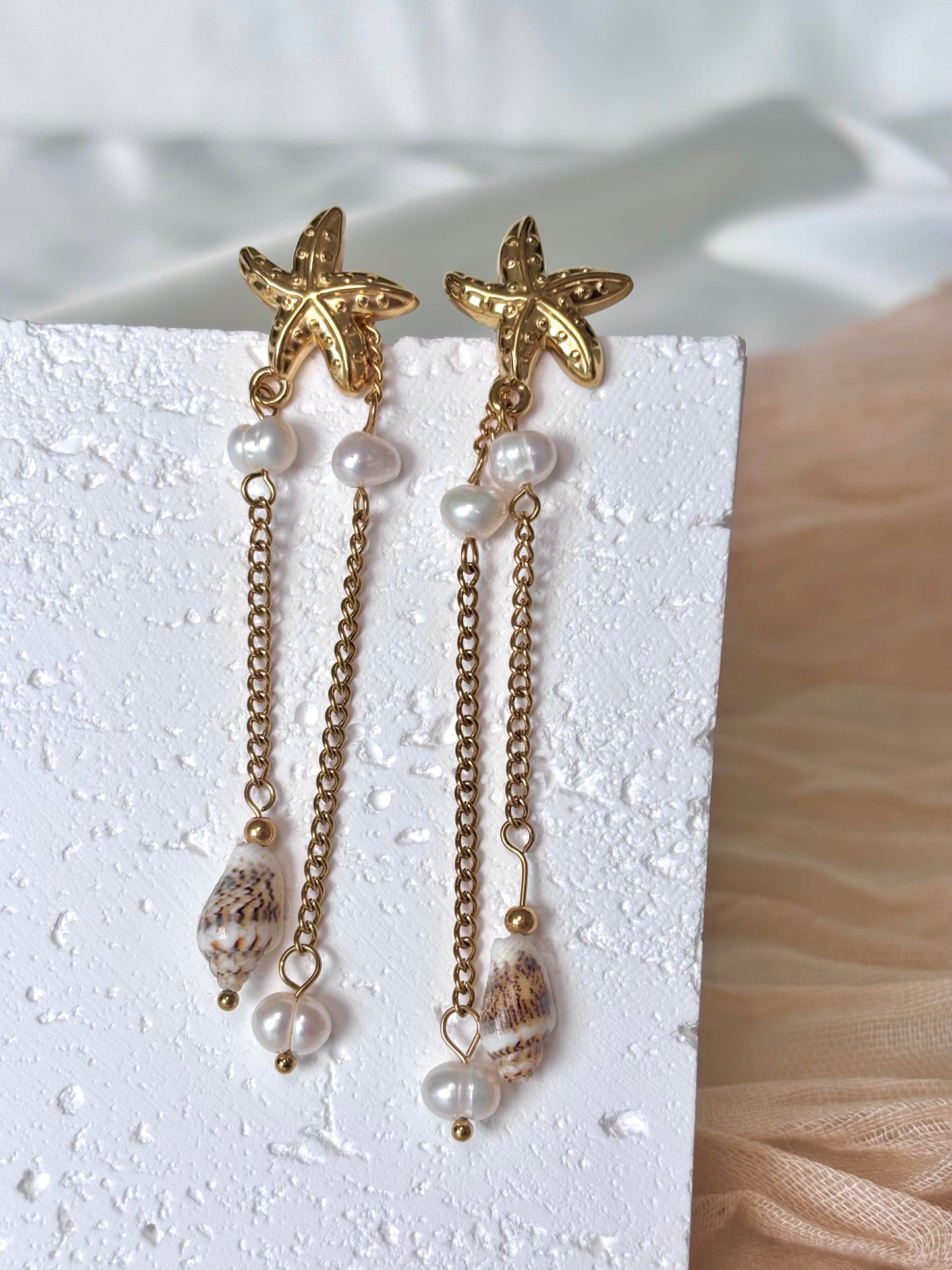 Boucle d'oreille Océana