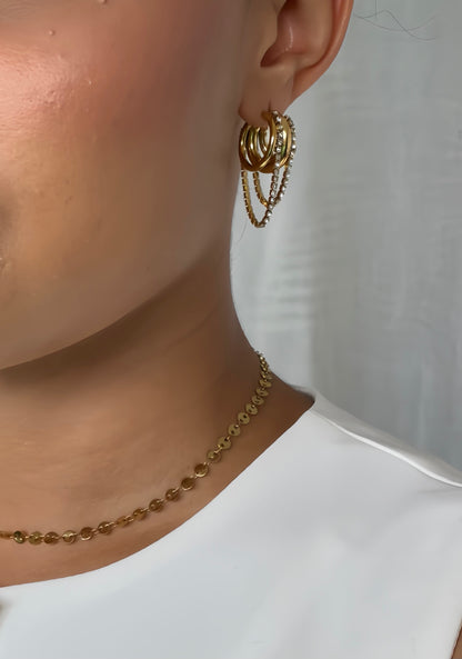 Boucle d'oreille Lina
